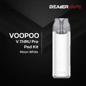 voopoo vthrue pro pod kit moon white