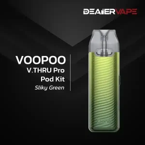 voopoo vthrue pro pod kit sliky green