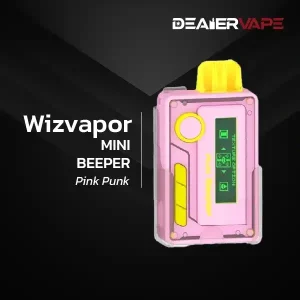 wizvapor mini beeper pink punk