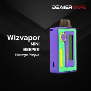 wizvapor mini beeper vintage purple