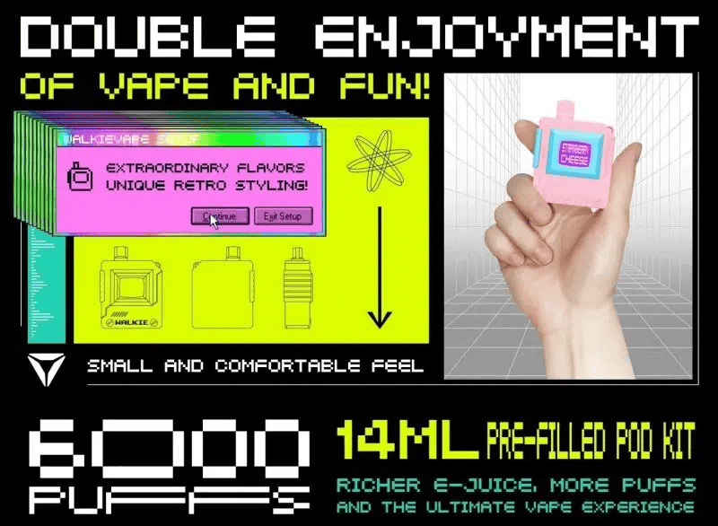 Walkie Vape 6000 Puffs