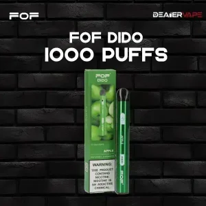 fof dido 1000 puffs apple