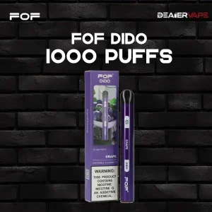 fof dido 1000 puffs grape