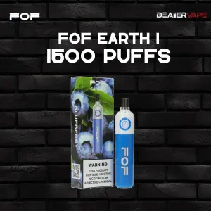 fof earth 1 1500 puffs blueberry