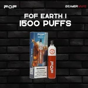 fof earth 1 1500 puffs cola