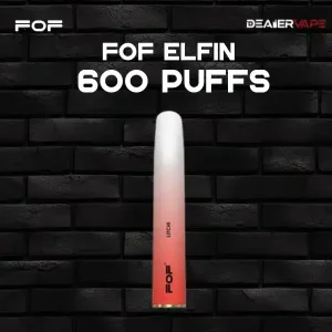 fof elfin bar 600 puffs litchi