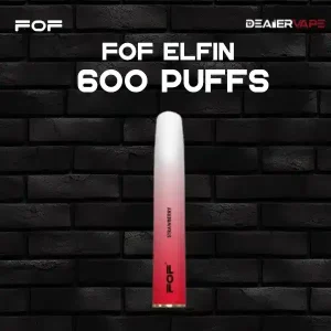 พอตใช้แล้วทิ้ง fof elfin กลิ่น สตอเบอร์รี่ ราคาถูก สดชื่นจากกลิ่น สตรอเบอร์รี่ ที่ชวนให้หลงใหล