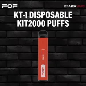 fof kt-1 disposable kit 2000 puffs- cola ice