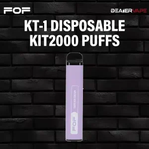 fof kt-1 disposable kit 2000 puffs-taro ice cream