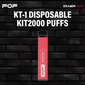 fof kt-1 disposable kit 2000 puffs-watermelon ice