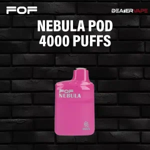 fof nebula disposable pod 4000 puffs-grap