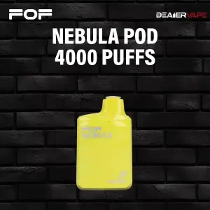 fof nebula disposable pod 4000 puffs-pineapple