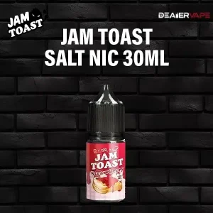 jam toast salt nic 30ml starwberry