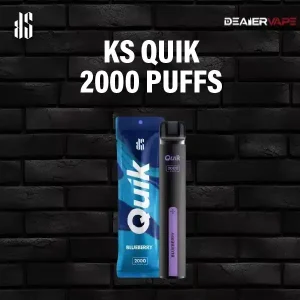 ks quik 2000 puffs-blueberry