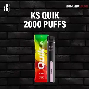 ks quik 2000 puffs-guava