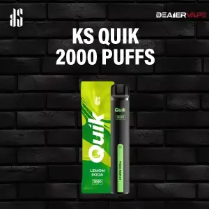 ks quik 2000 puffs-lemon soda