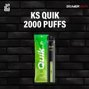 ks quik 2000 puffs-lime