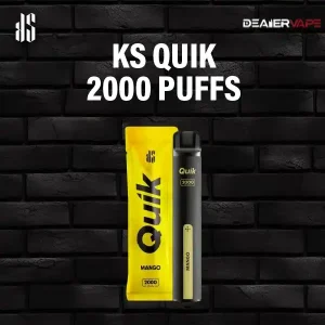 ks quik 2000 puffs-mango