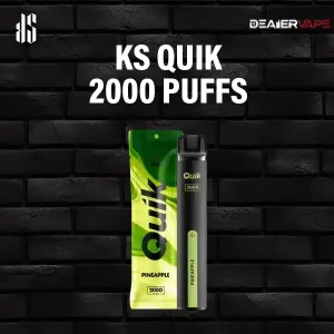 ks quik 2000 puffs-pineapple