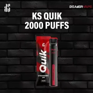 ks quik 2000 puffs-strawberry jam