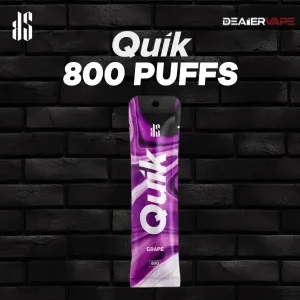 ks quik 800 puffs grape
