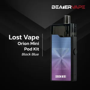 lost vape orion mini pod kit black blue