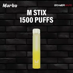 marbo m stix 1500 puffs-banana