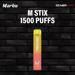 marbo m stix 1500 puffs-lychee