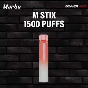 marbo m stix 1500 puffs-peach