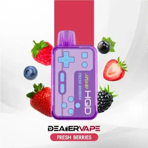 mvar hqd disposable pod 5000puffs fresh berries