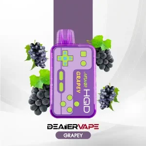 mvar hqd disposable pod 5000puffs grapey
