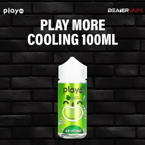 play more cooling 100ml green apple