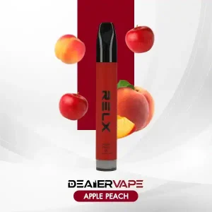relx x bubblemon disposable 1600 puffs apple peach