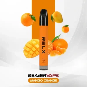 relx x bubblemon disposable 1600 puffs mango orange
