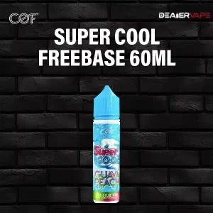 super cool freebase 60ml guava peach