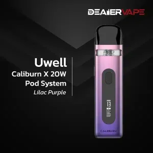 uwell aaliburn x 20w pod system lilac purple