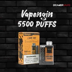 vapengin 5500 puffs lime pie