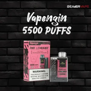 vapengin 5500 puffs pink lemonade