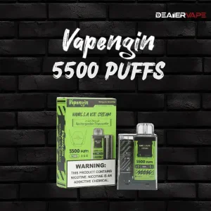 vapengin 5500 puffs vanilla ice cream