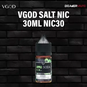 vgod saltnic 30ml nic30 apple soda