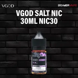 vgod saltnic 30ml nic30 mixed berries