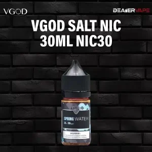 vgod saltnic 30ml nic30 spring water