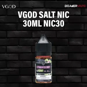 vgod saltnic 30ml nic30 strawberry kiwi