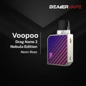 voopoo drag nano 2 nebula edition neon rose