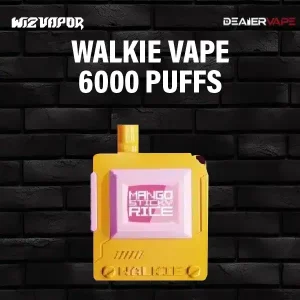 walkie 6000 puff กลิ่นข้าวเหนียวมะม่วง