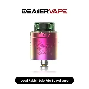 dead rabbit solo rda by hellvape rainbow