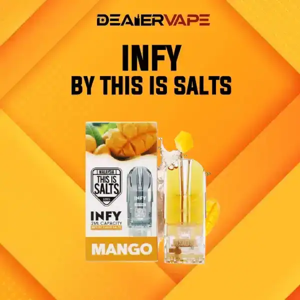 หัว infy กลิ่นมะม่วง รสชาติหอมหวานสูบง่าย