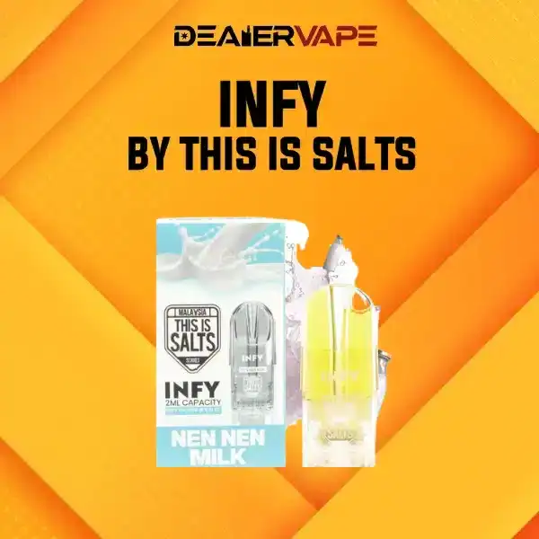 หัวพอต infy กลิ่นนม รสชาติอร่อยสูบง่าย ไม่แทงคอ