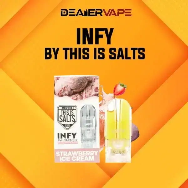หัว infy กลิ่นไอศกรีมสตอเบอรี หวานเย็นอร่อยฉุ่มฉ่ำ