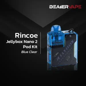 rincoe jellybox nano 2 pod kit blue clear